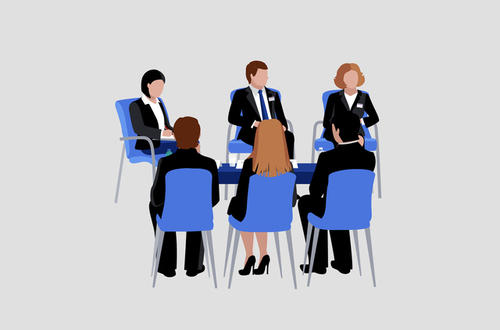 怎么应对集体面试？
